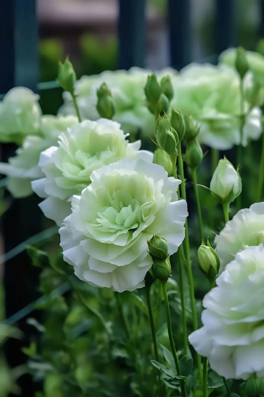 Hoa cát tường mùa xuân rực rỡ tô điểm không gian sống