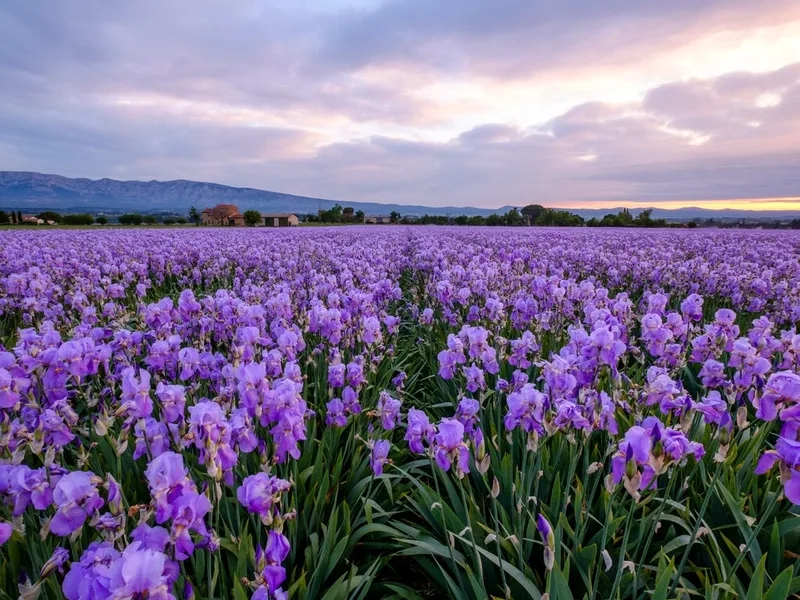 Biểu tượng của sự hoàn hảo là biểu tượng hoa diên vĩ