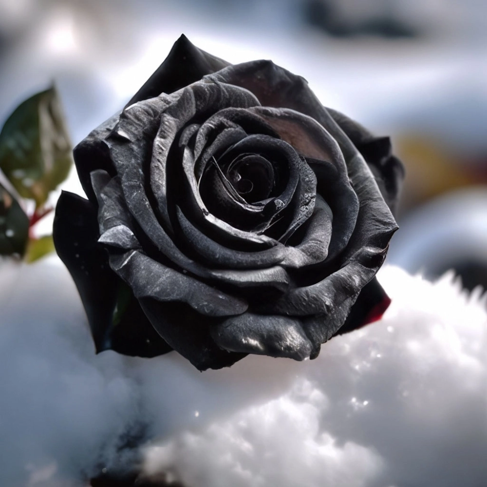 Hoa hồng đen bí ẩn như một câu chuyện chưa kể