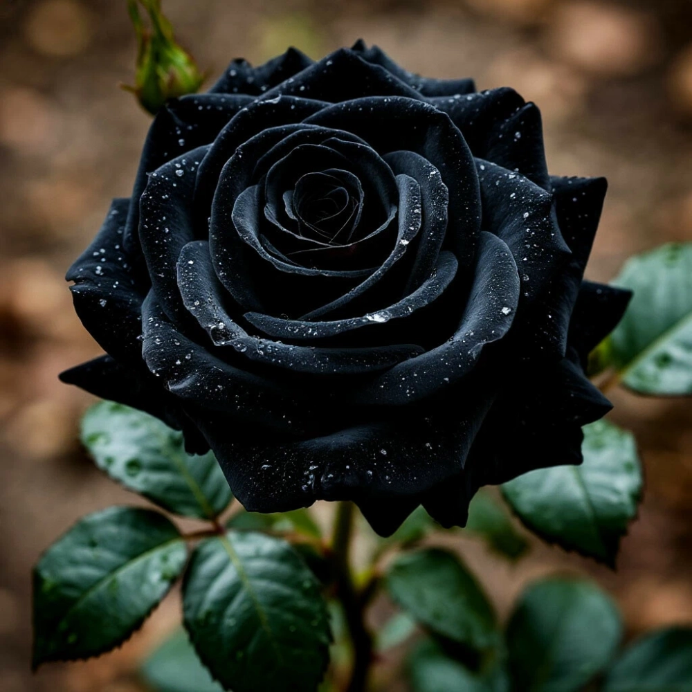 Hoa hồng đen mới nhất mang sắc tối ấn tượng