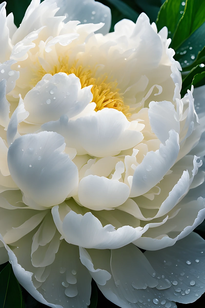 Hơi thở mùa mới trong hoa mẫu đơn mùa xuân