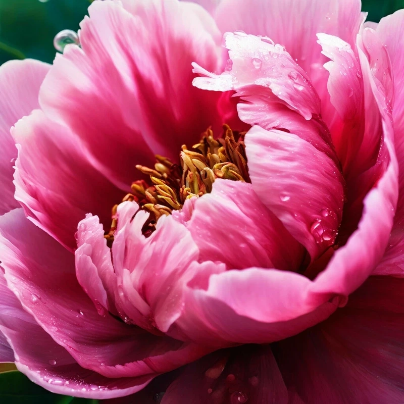 Vẻ đẹp kiêu kỳ của hoa mẫu đơn lộng lẫy