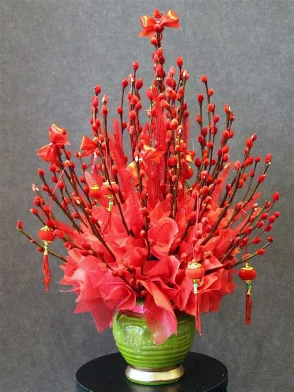 Hoa Nụ Tầm Xuân phong thủy hút tài lộc đầu năm