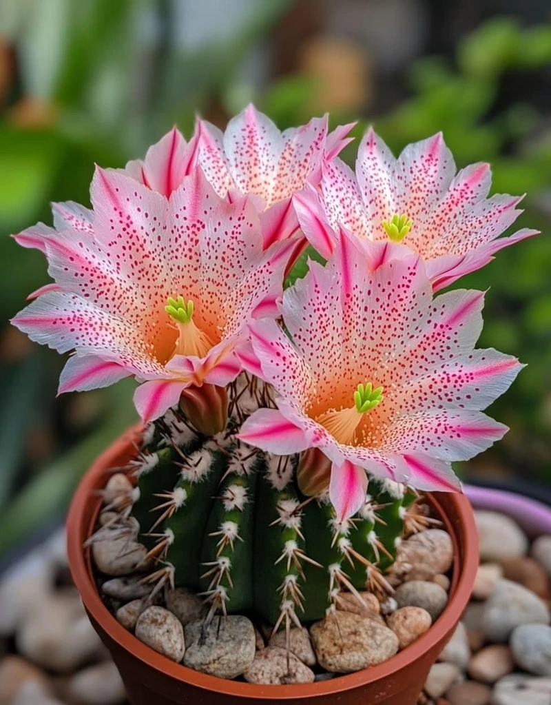 Vẻ đẹp chân thật qua hoa xương rồng 4k