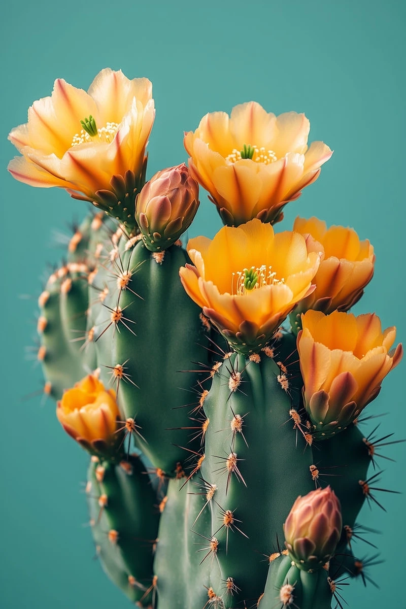 Thiết kế độc đáo của hoa xương rồng lạ mắt